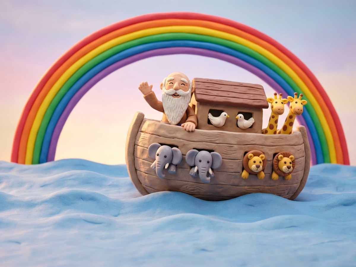 Rainbow Ark — AI 애니메이션 동화 채널